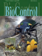 BioControl - official journal of the International Organization for Biological Control (IOBC).